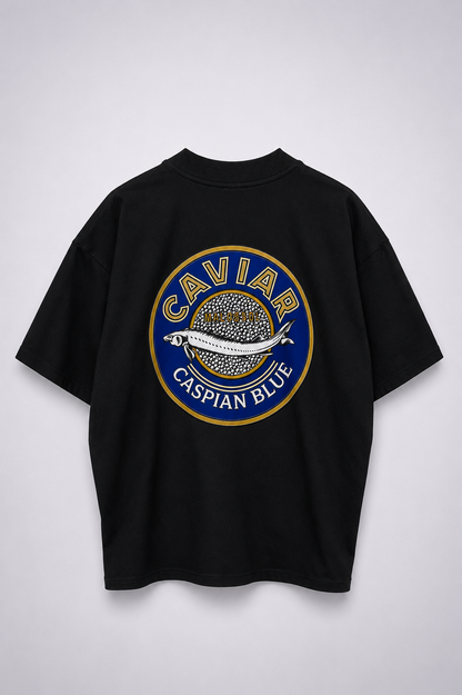 Kaviar T-Shirt - Vintage | Caspian Blue